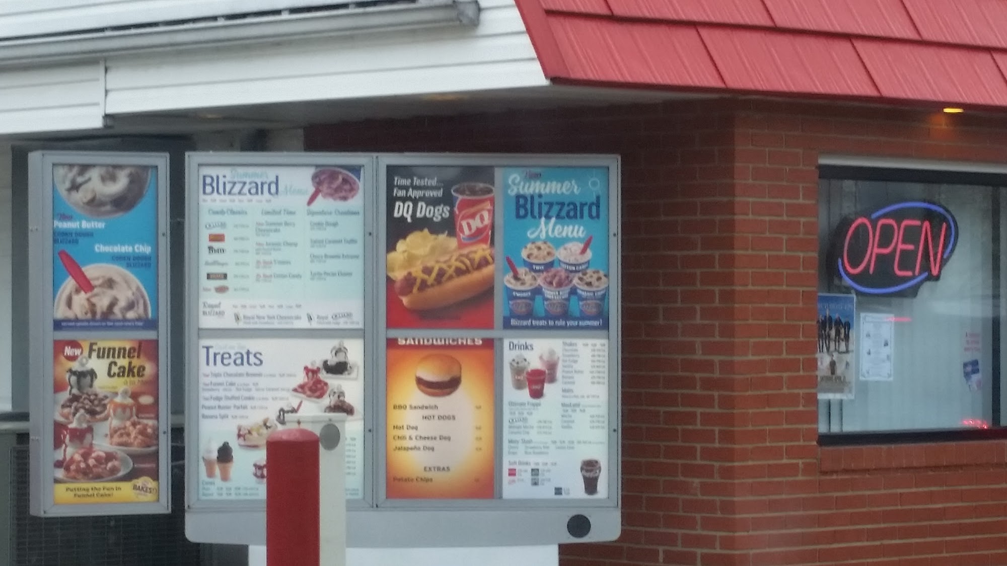 Dairy Queen (Treat) Menu